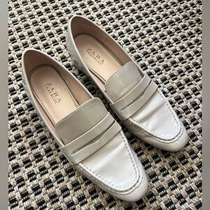 Nude Zara Loafers Trafaluc